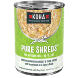 Koha Canned Dog Food Pure Shreds Chicken & Duck 12.5oz
