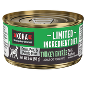 Koha Canned Cat Food Limited Ingredient Diet Turkey Pate