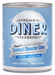 Fromm Canned Dog Food Skippers Seafood Chowder Stew 12oz