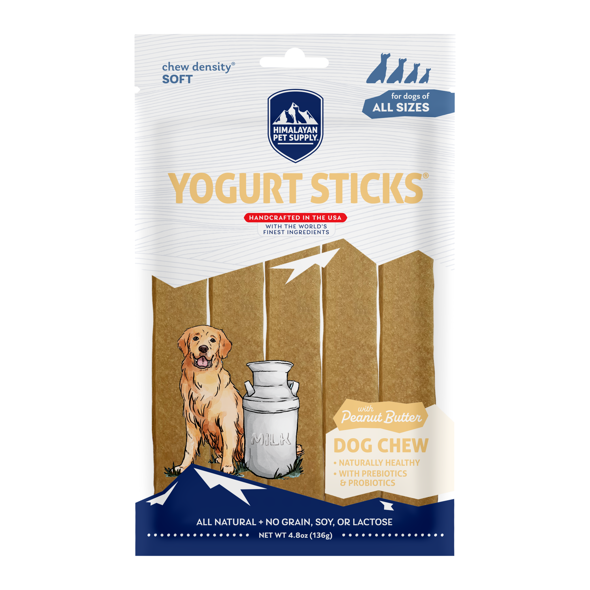 Himalayan Pet Peanut Butter Yogurt Sticks 4.8oz
