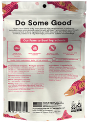 Open Farm Jerky Strips Wild Caught Salmon Recipe 5.6oz