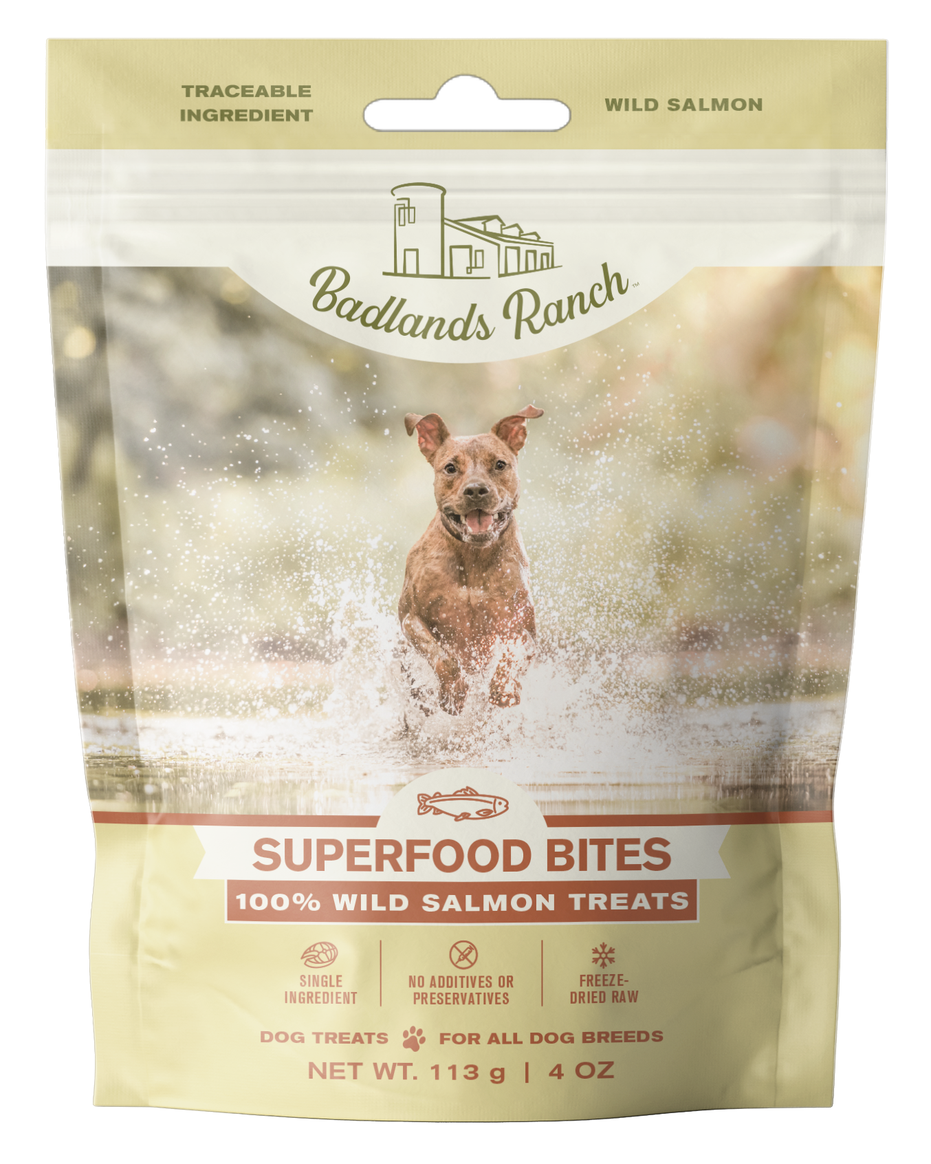 Badlands Ranch Superfood Bites Wild Salmon 4oz