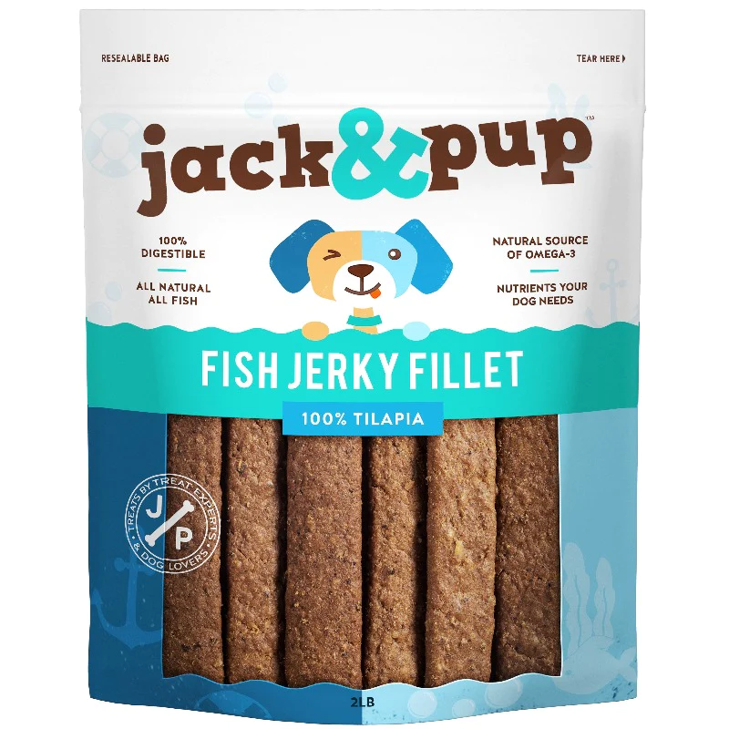 Jack & Pup Fish Jerky Fillet 16oz