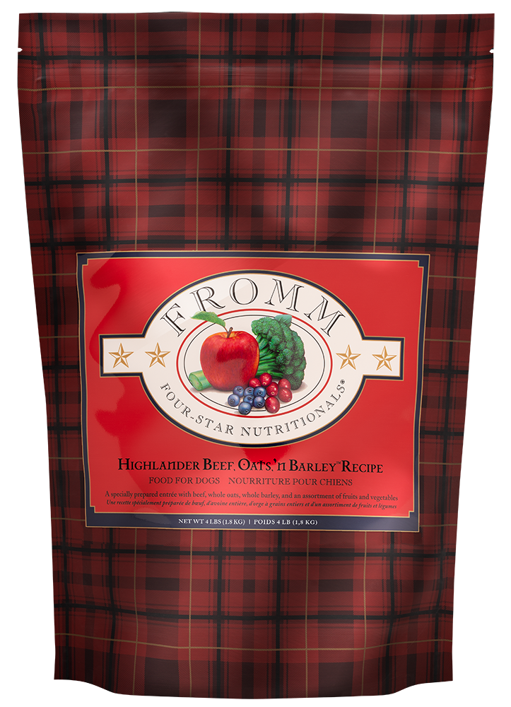 Fromm Dry Dog Food Highlander Beef Oats & Barley