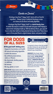 Himalayan Pet Happy Teeth Bacon Chews Large 2 Pack