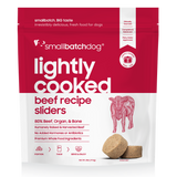 SmallBatch Frozen Lightly Cooked Dog Food Beef