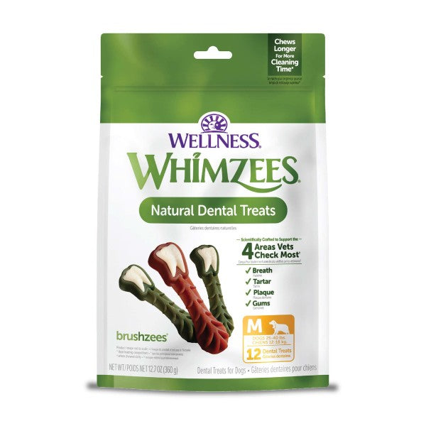 Whimzees Dental Treat Brushzees