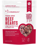 SmallBatch Freeze Dried Beef Hearts 3oz