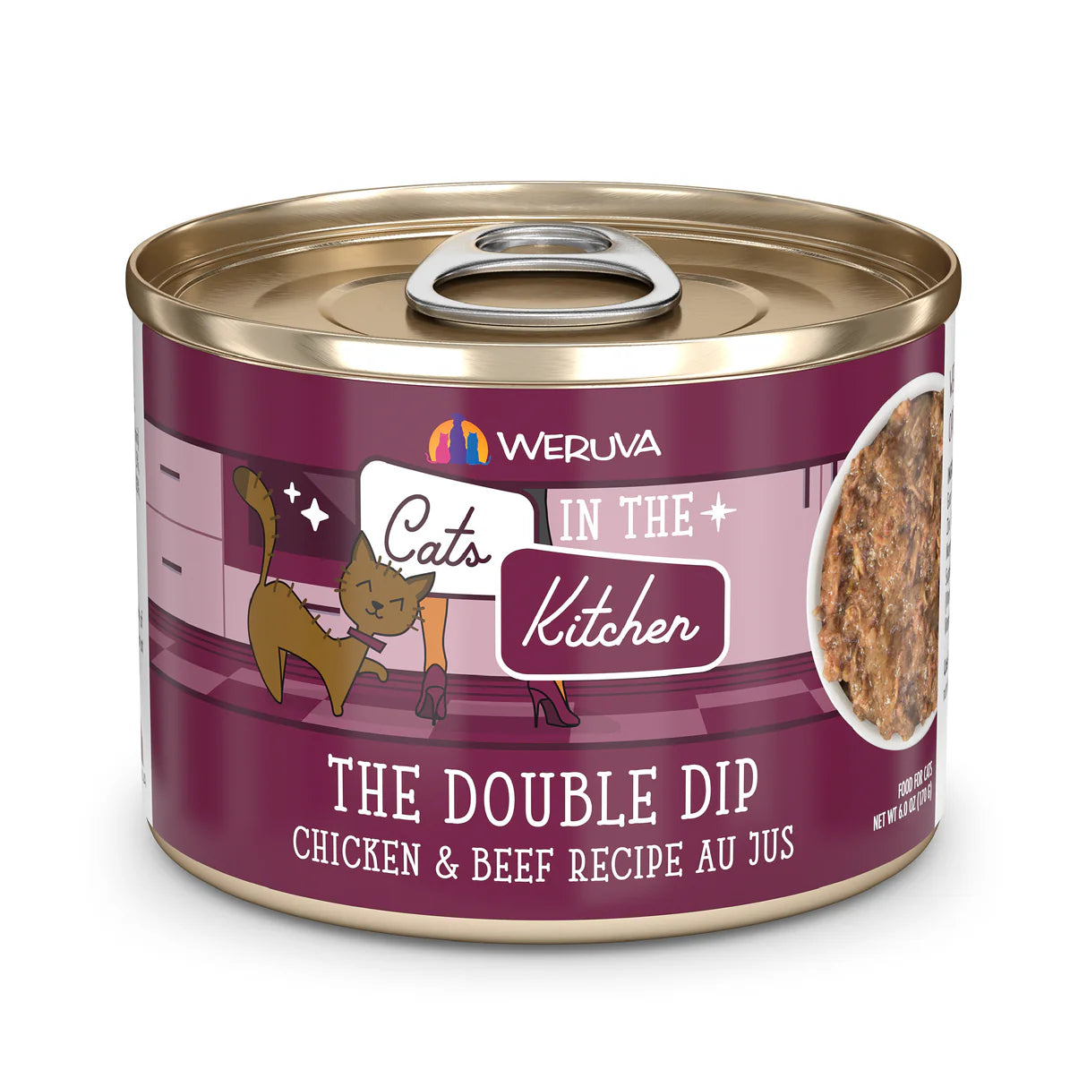Weruva Canned Cat Food Double Dip