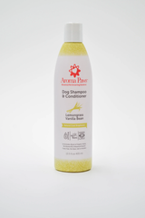 Aroma Paws Coat Brightener Lemon Grass & Vanilla Bean Dog Shampoo 13.5oz