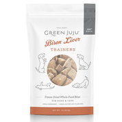 Green JuJu Single Ingredient Bison Liver Trainers 3oz