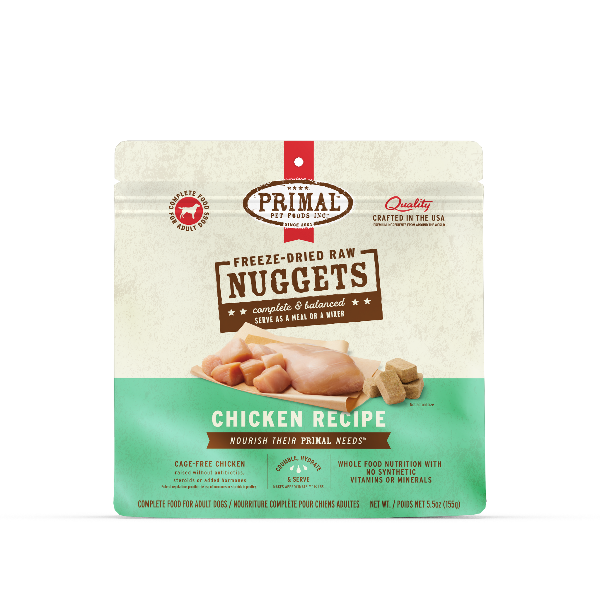 Primal Freeze Dried Dog Food Chicken