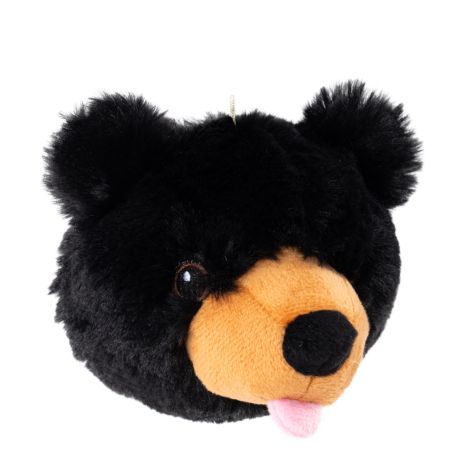 Tall Tails 2-in-1 Black Bear Fetch Dog Toy