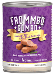 Fromm Canned Dog Food Gumbo Hearty Pork Sausage Stew 12.5oz