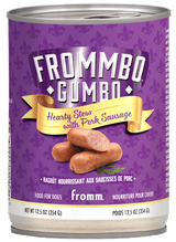 Fromm Canned Dog Food Gumbo Hearty Pork Sausage Stew 12.5oz