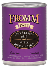 Fromm Canned Dog Food Duck A La Vegetable 12.2oz