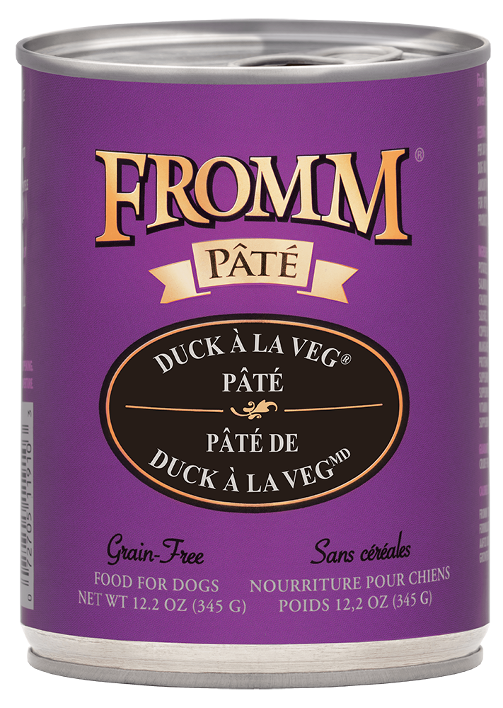Fromm Canned Dog Food Duck A La Vegetable 12.2oz