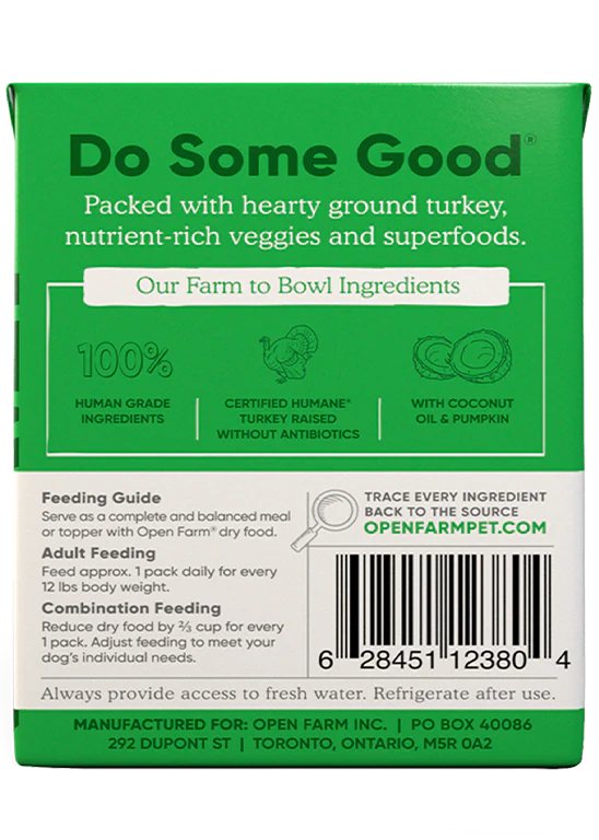 Open Farm Turkey Rustic Stew 12.5oz