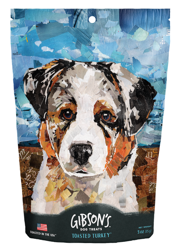 Gibsons Toasted Turkey Jerky Treats 3oz