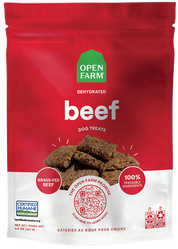 Open Farm Dehydrated Beef Recipe Treats 4.5oz