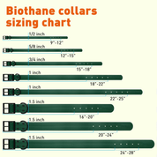 Biothane Waterproof Collar Blue