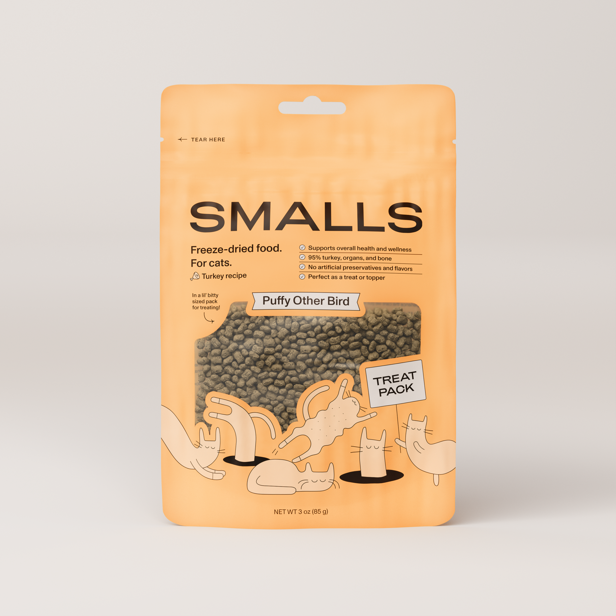 Smalls Cat Freeze Dried Other Puffy Bird Turkey