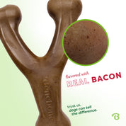 Benebone Dog Chew Wishbone Bacon