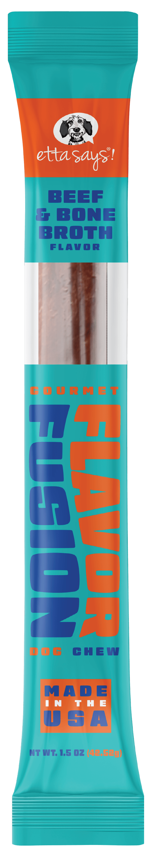 Etta Says Flavor Fusion Beef & Beef Bone Broth Chew