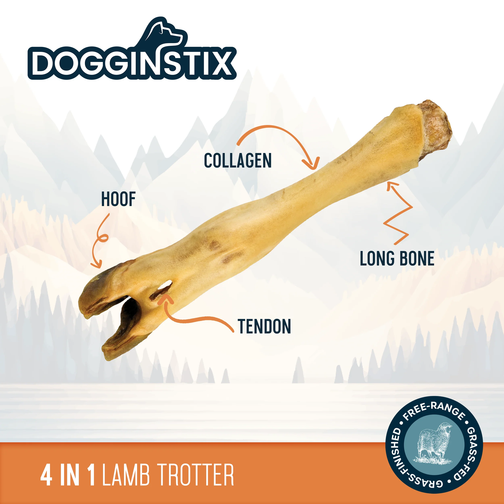 Dogginstix Lamb Trotter