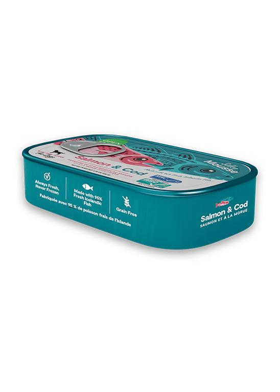 Open Farm Canned Cat Topper Salmon & Cod 3.17oz