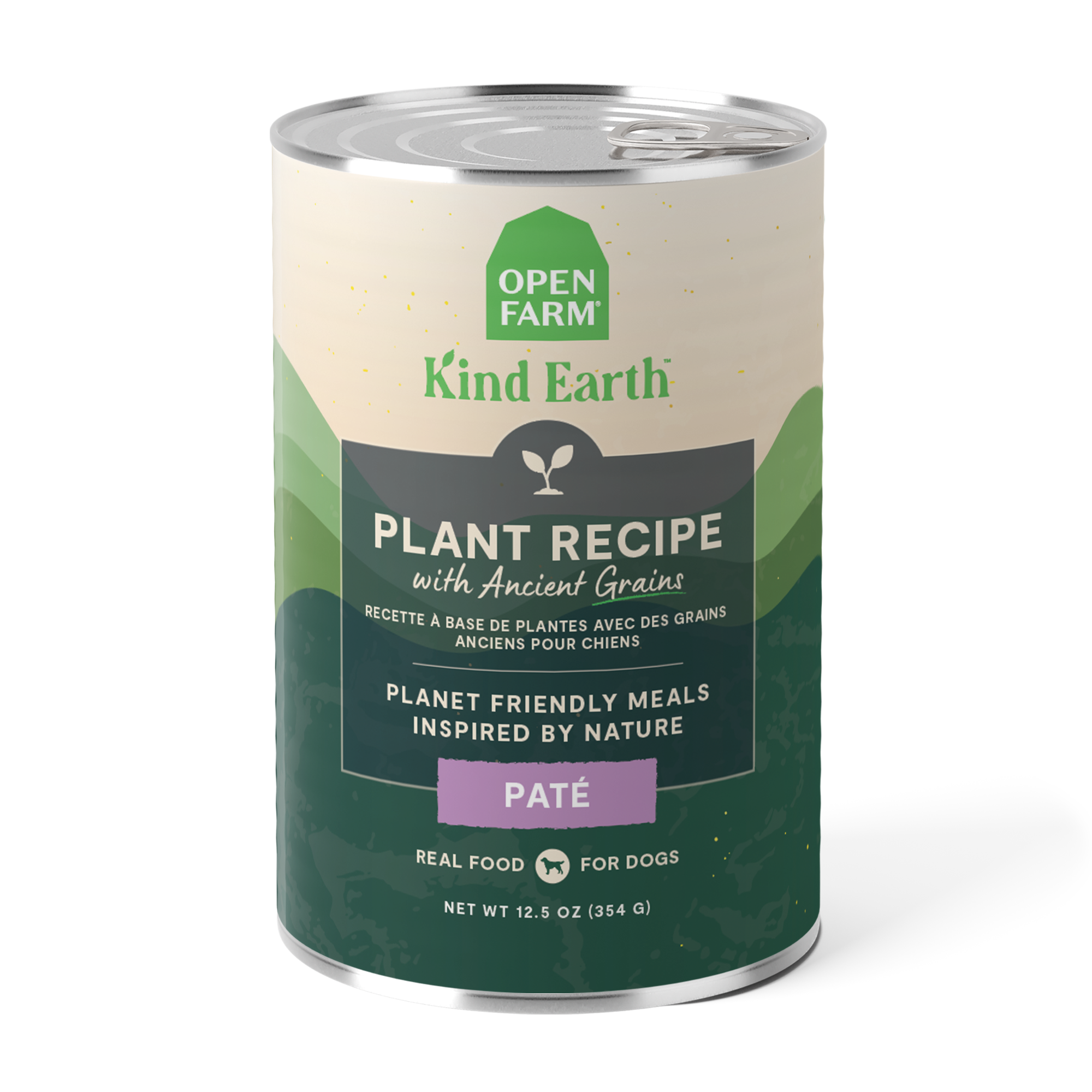 Open Farm Canned Kind Earth Plant Recipe Pate 12.5oz