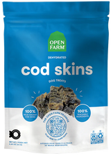 Open Farm Dehydrated Cod Skins Treats 2.25oz