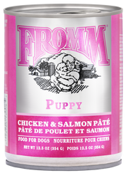 Fromm Canned Dog Food Classic Puppy Chicken & Salmon Pate 12.5oz