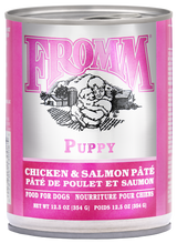 Fromm Canned Dog Food Classic Puppy Chicken & Salmon Pate 12.5oz
