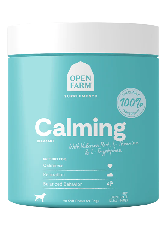 Open Farm Calming Supplelment Chews 90 Count