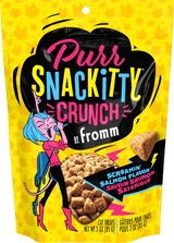 Fromm PurrSnackitty Crunch Screamin Salmon Cat Treats 3oz