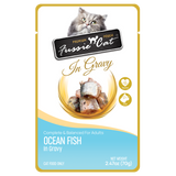 Fussie Cat Pouch Oceanfish In Gravy 2.47oz
