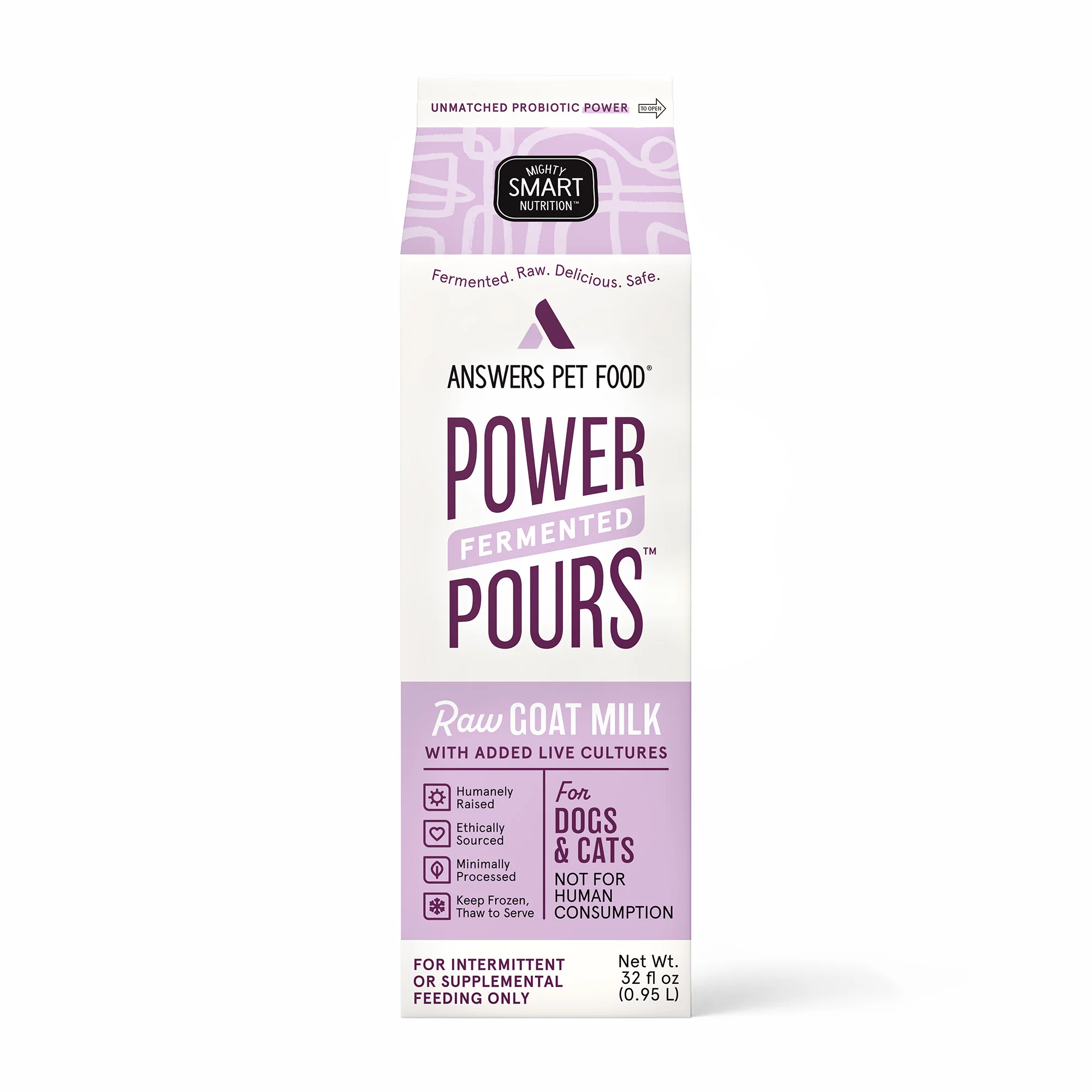 Answers Raw Goat Milk