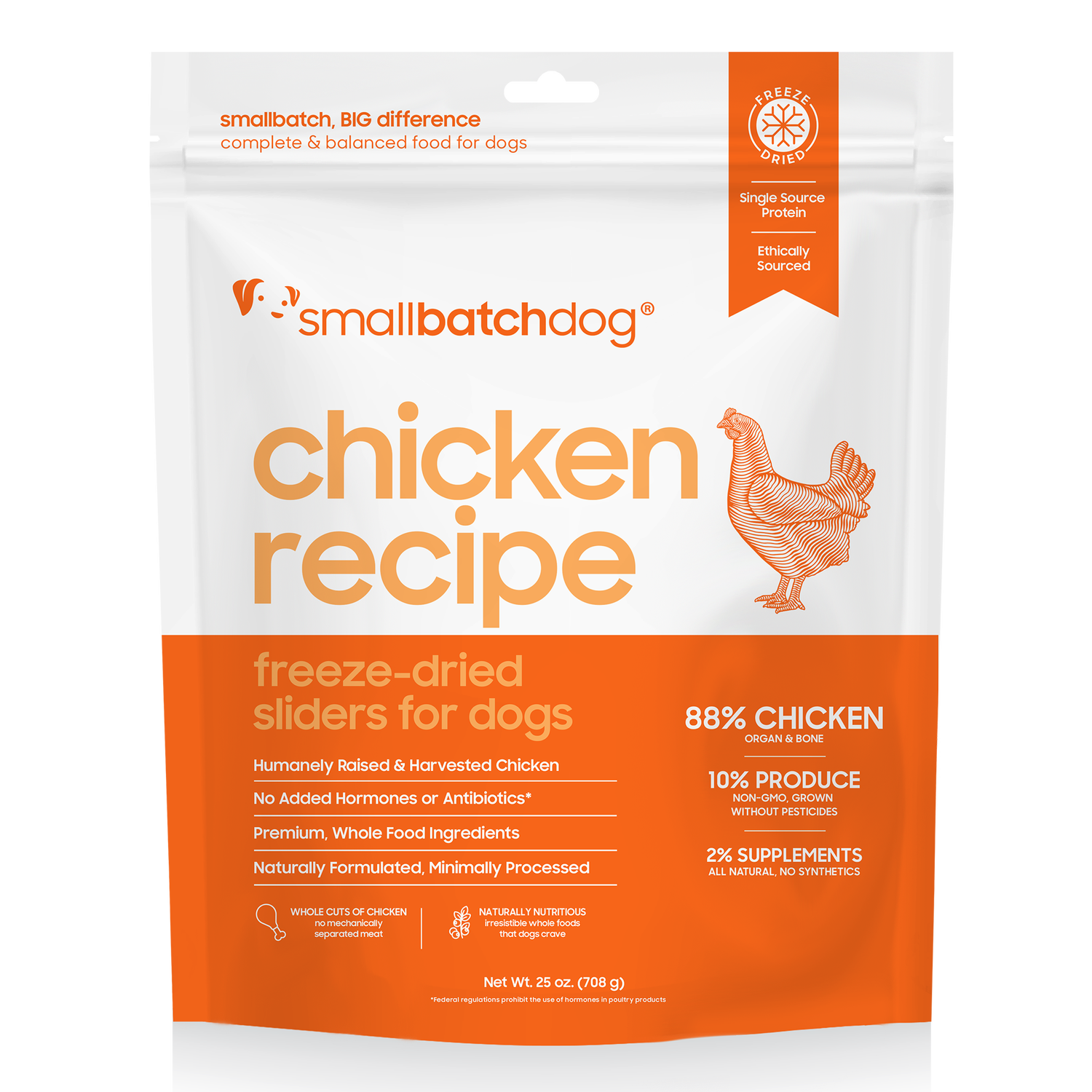 SmallBatch Freeze Dried Chicken Sliders