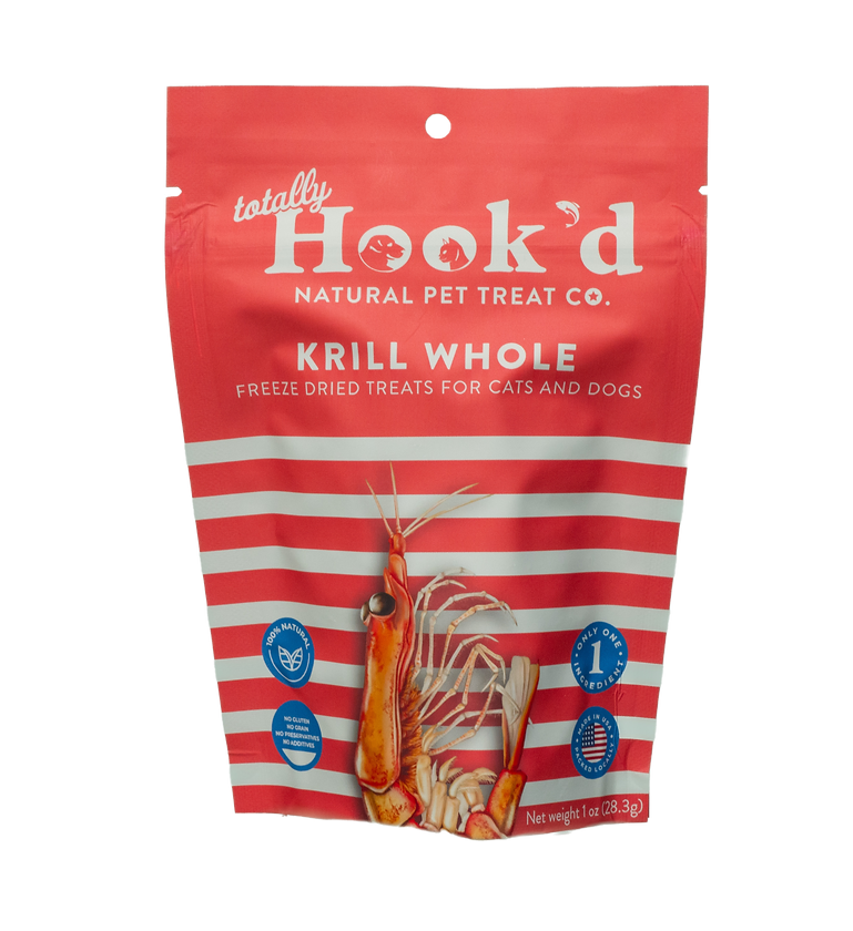 Totally Hook'd Feeze Dried Whole Krill 1oz