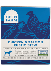 Open Farm Chicken & Salmon Rustic Stew 12.5oz
