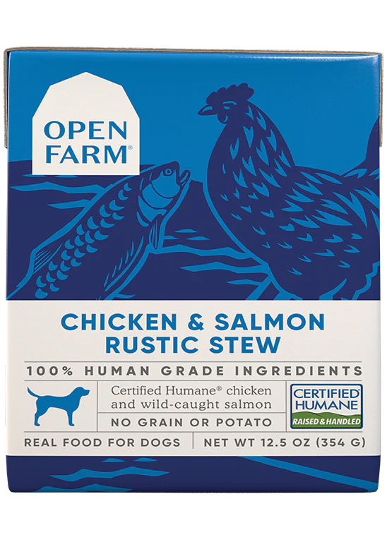 Open Farm Chicken & Salmon Rustic Stew 12.5oz