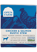 Open Farm Chicken & Salmon Rustic Stew 12.5oz