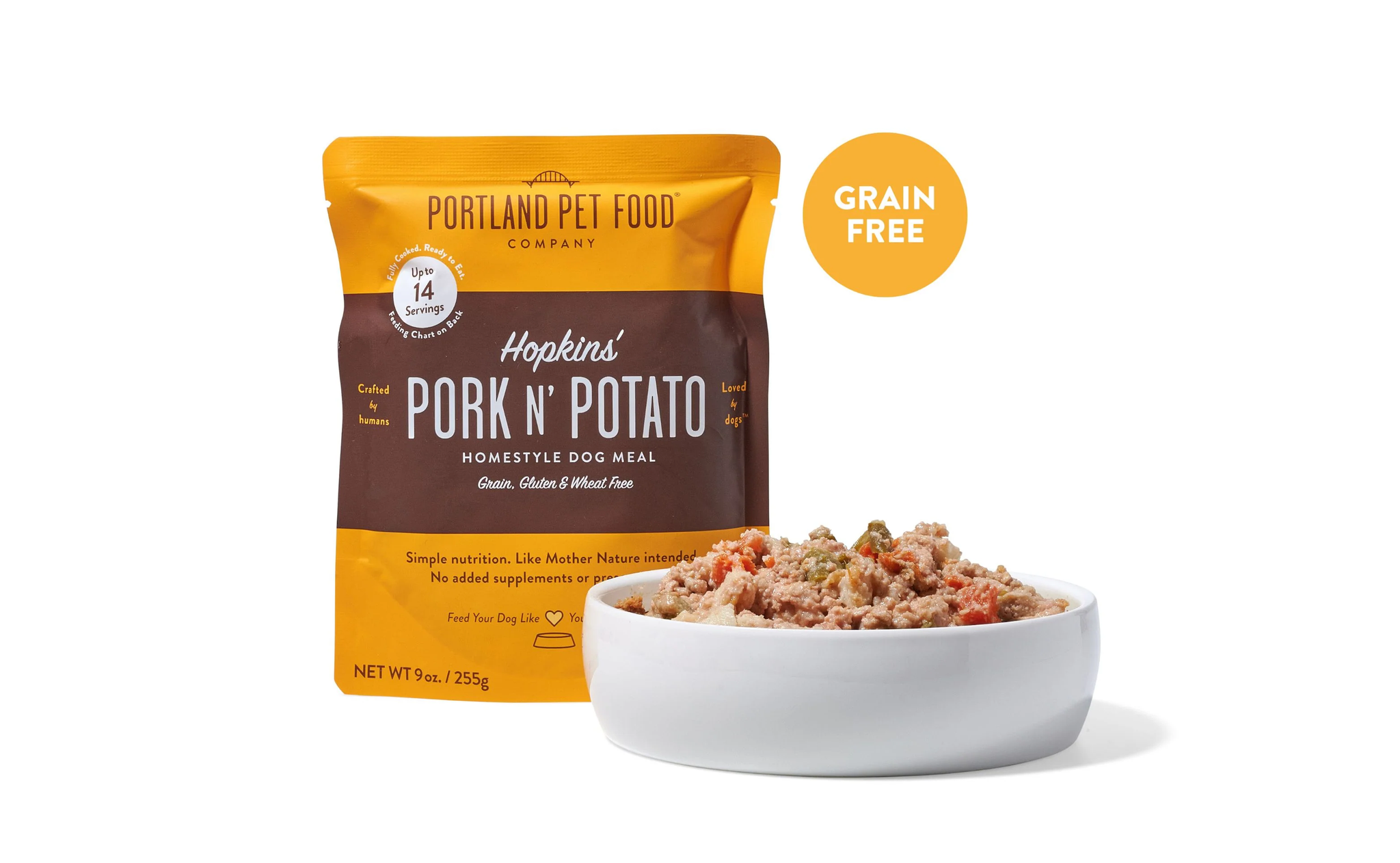 Portland Pet Pork & Potato Pouch 9oz