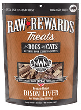 Northwest Naturals Freeze Dried Bison Liver Treats 3oz