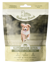 Badlands Ranch Superfood Bites Beef Liver 4oz