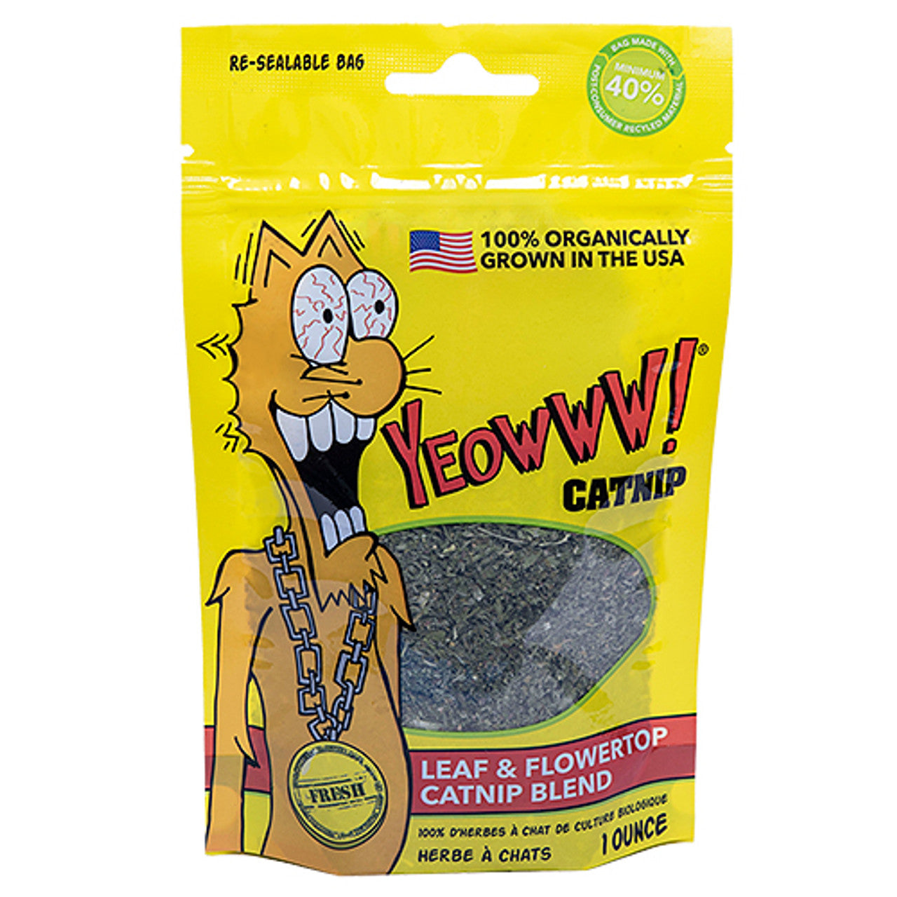 Yeowww Organic Catnip 1oz