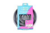 Messy Mutts Interactive Slow Feeder Gray