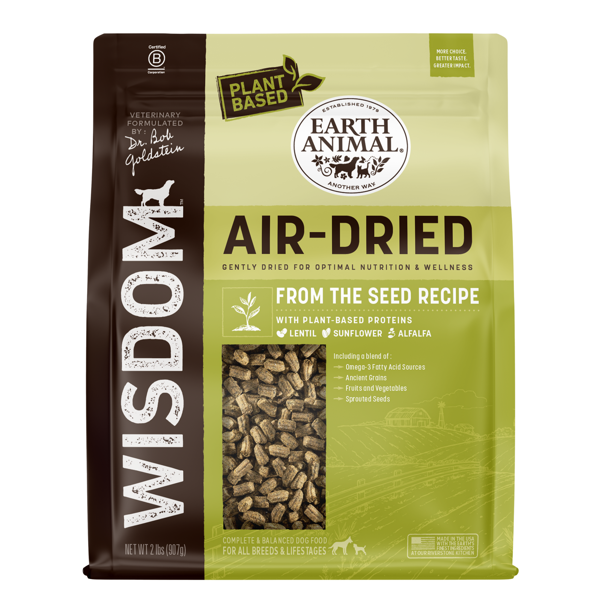 Earth Animal Wisdom Air-Dried From The Seed Recipe