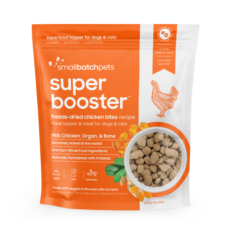 SmallBatch Super Booster Freeze Dried Chicken Bites 7oz